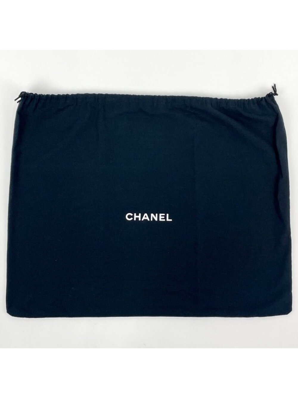 Chanel Deauville Shoulder Bag Studs Drawstring Caviar Leather Black - Picture 7 of 7